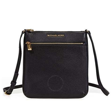 michael kors crossbody black and tan